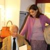 Exclu - Jean d'Ormesson et sa fille Héloïse à Paris, le 9 septembre 2011. 