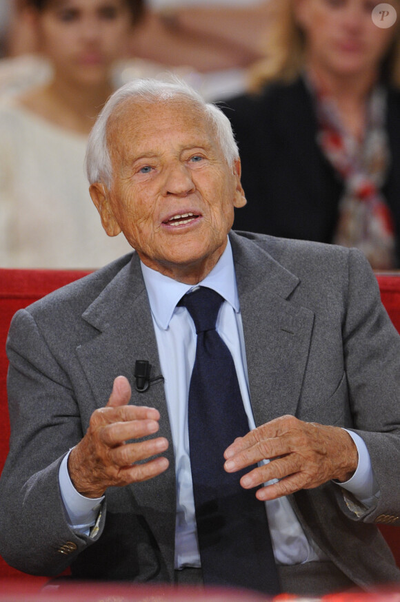 Jean d'Ormesson à Paris, le 19 septembre 2012.