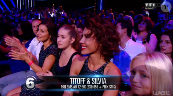 Tatiana, l'épouse de Titoff dans Danse avec les stars 4 sur TF1 le 5 octobre 2013.