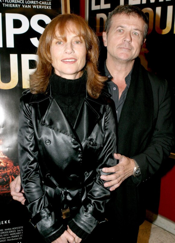 Isabelle Huppert et Patrice Chéreau à Paris le 8 octobre 2003.