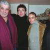 Jacques Weber, Patrick Bruel, Emmanuelle Béart et Patrice Chéreau au Tanja, le 12 mars 2003.