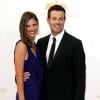 Carson Daly et sa compagne Siri à la 65e cérémonie annuelle des "Emmy Awards" à Los Angeles, le 22 septembre 2013.