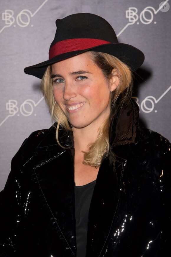 Vahina Giocante lors de l'inauguration du restaurant le 'B.O', à la Cité du Cinéma, le 10 Octobre 2013, à Saint-Denis.
