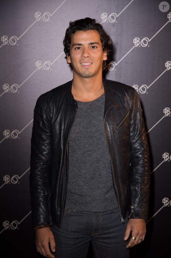 Tewfik Jallab lors de l'inauguration du restaurant le 'B.O', à la Cité du Cinéma, le 10 Octobre 2013, à Saint-Denis.