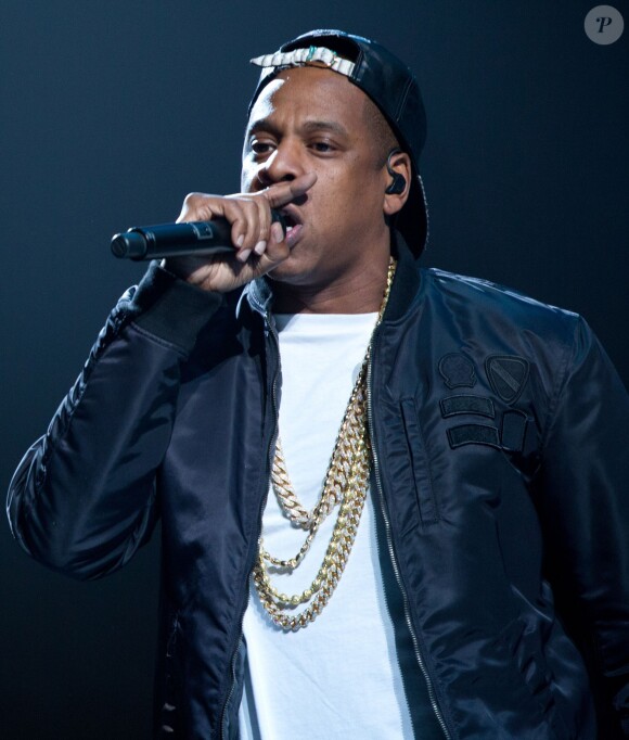 Jay-Z en concert à Londres, le 10 octobre 2013.