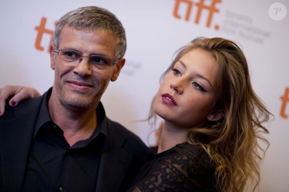 Abdellatif Kechiche et Adèle Exarchopoulos au Toronto International Film Festival le 5 septembre 2013.