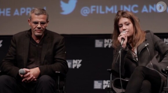 Abdellatif Kechiche et Adèle Exarchopoulos au New York Film Festival 2013, le 13 octobre.