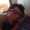 Rory McIlroy en train de dormir. Une photo publiée par sa compagne Caroline Wozniacki, et qui serait à l'origine de leur rupture