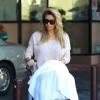 Kim Kardashian et Kanye West emmenent leur fille North chez le pédiatre à Beverly Hills, le 10 octobre 2013.