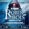 M. Pokora tient le premier rôle de Robin des bois, au Palais des Congrès à Paris.