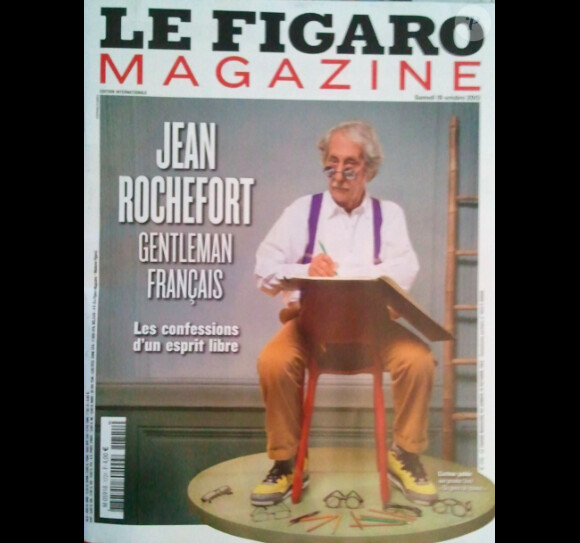 Le Figaro Magazine du 18 octobre 2013 avec Jean Rochefort en couverture