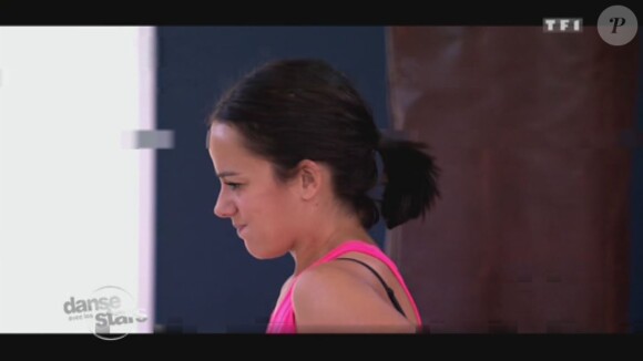 Alizée et Grégoire Lyonnet - Quatrième prime de "Danse avec les stars 4" sur TF1. Le 19 octobre 2013.