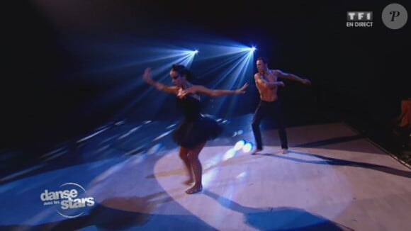 Alizée et Grégoire Lyonnet - Quatrième prime de "Danse avec les stars 4" sur TF1. Le 19 octobre 2013.