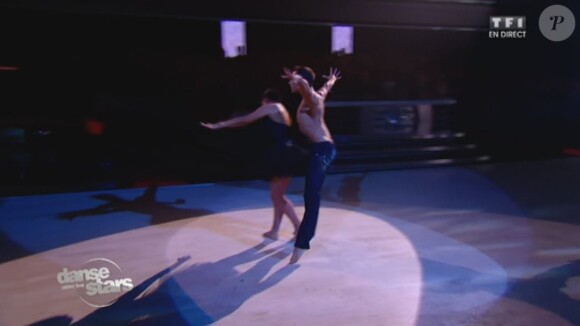 Alizée et Grégoire Lyonnet - Quatrième prime de "Danse avec les stars 4" sur TF1. Le 19 octobre 2013.