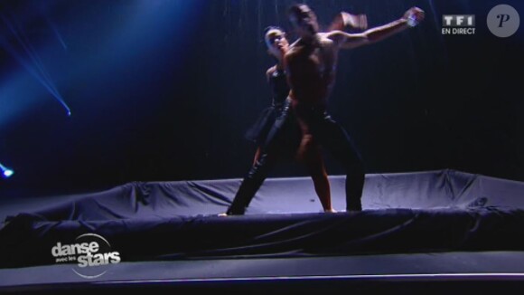 Alizée et Grégoire Lyonnet - Quatrième prime de "Danse avec les stars 4" sur TF1. Le 19 octobre 2013.