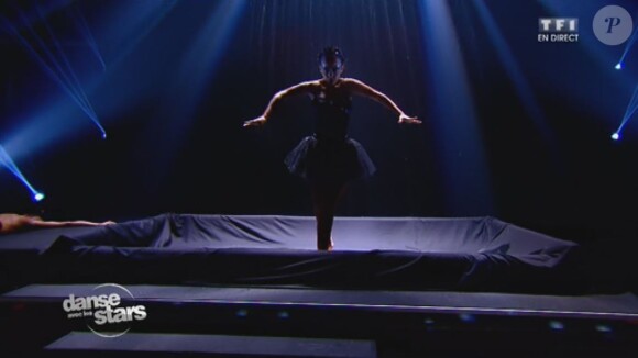 Alizée et Grégoire Lyonnet - Quatrième prime de "Danse avec les stars 4" sur TF1. Le 19 octobre 2013.