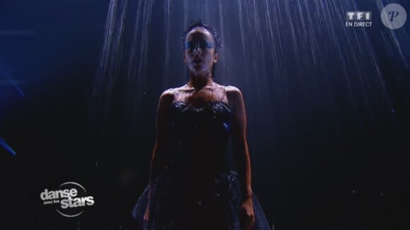 Alizée et Grégoire Lyonnet - Quatrième prime de "Danse avec les stars 4" sur TF1. Le 19 octobre 2013.