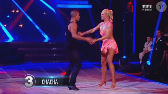 Brahim Zaibat et Katrina Patchett - Quatrième prime de "Danse avec les stars 4" sur TF1. Le 19 octobre 2013.