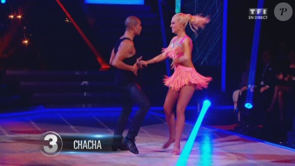 Brahim Zaibat et Katrina Patchett - Quatrième prime de "Danse avec les stars 4" sur TF1. Le 19 octobre 2013.