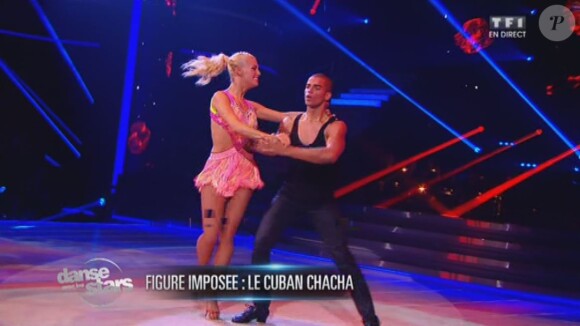 Brahim Zaibat et Katrina Patchett - Quatrième prime de "Danse avec les stars 4" sur TF1. Le 19 octobre 2013.