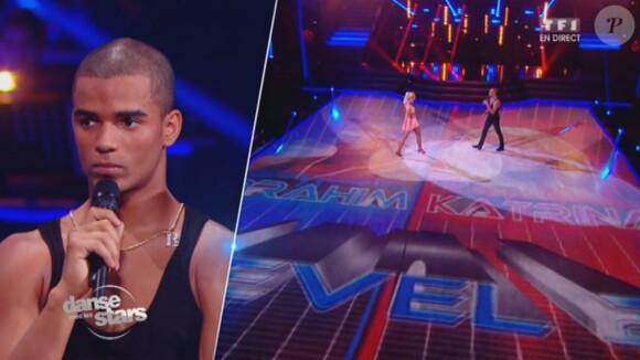 Brahim Zaibat et Katrina Patchett - Quatrième prime de "Danse avec les stars 4" sur TF1. Le 19 octobre 2013.