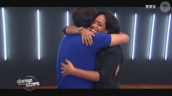 Titoff et Silvia Notargiacomo - Quatrième prime de "Danse avec les stars 4" sur TF1. Le 19 octobre 2013.