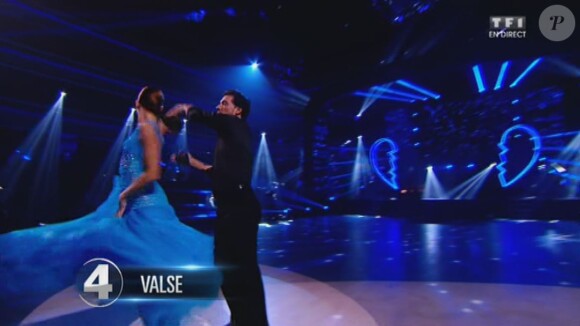 Titoff et Silvia Notargiacomo - Quatrième prime de "Danse avec les stars 4" sur TF1. Le 19 octobre 2013.