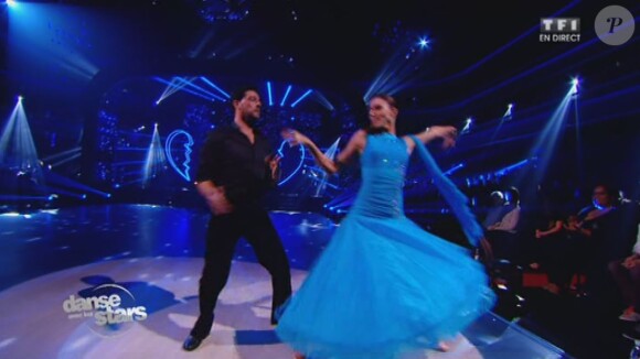 Titoff et Silvia Notargiacomo - Quatrième prime de "Danse avec les stars 4" sur TF1. Le 19 octobre 2013.