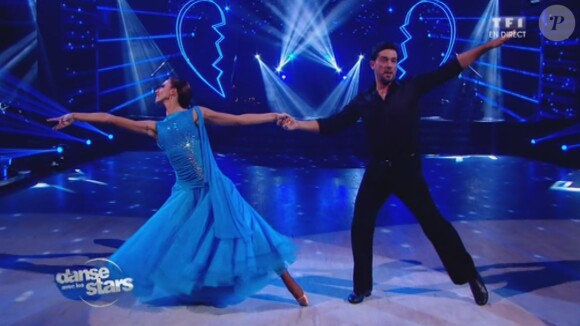 Titoff et Silvia Notargiacomo - Quatrième prime de "Danse avec les stars 4" sur TF1. Le 19 octobre 2013.