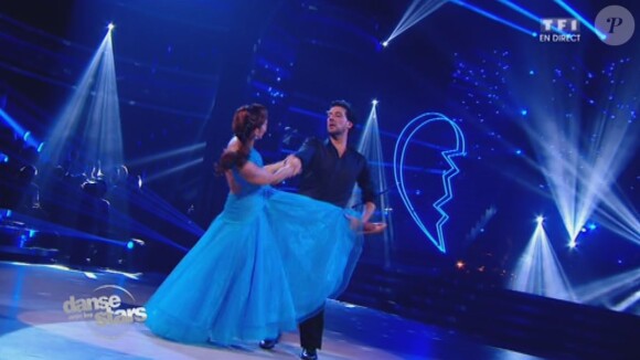 Titoff et Silvia Notargiacomo - Quatrième prime de "Danse avec les stars 4" sur TF1. Le 19 octobre 2013.