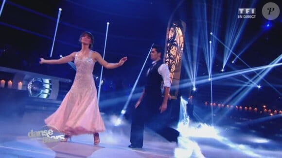 Laetitia Milot et Christophe Licata - Quatrième prime de "Danse avec les stars 4" sur TF1. Le 19 octobre 2013.