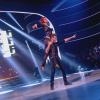 Keen'V et Fauve Hautot - Quatrième prime de "Danse avec les stars 4" sur TF1. Le 19 octobre 2013.