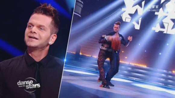 Keen'V et Fauve Hautot - Quatrième prime de "Danse avec les stars 4" sur TF1. Le 19 octobre 2013.