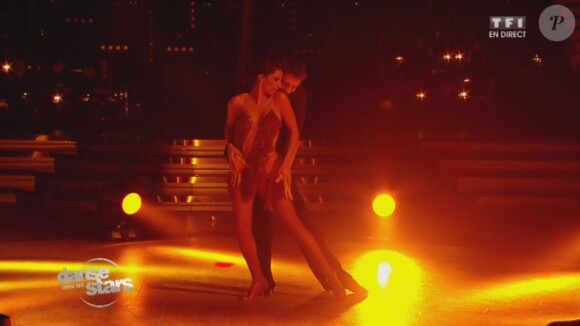 Tal et Yann-Alrick Mortreuil-Henry - Quatrième prime de "Danse avec les stars 4" sur TF1. Le 19 octobre 2013.