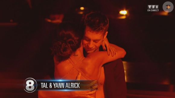 Tal et Yann-Alrick Mortreuil-Henry - Quatrième prime de "Danse avec les stars 4" sur TF1. Le 19 octobre 2013.
