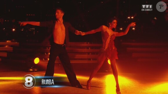 Tal et Yann-Alrick Mortreuil-Henry - Quatrième prime de "Danse avec les stars 4" sur TF1. Le 19 octobre 2013.