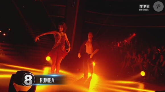 Tal et Yann-Alrick Mortreuil-Henry - Quatrième prime de "Danse avec les stars 4" sur TF1. Le 19 octobre 2013.