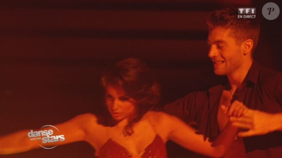 Tal et Yann-Alrick Mortreuil-Henry - Quatrième prime de "Danse avec les stars 4" sur TF1. Le 19 octobre 2013.