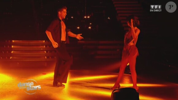 Tal et Yann-Alrick Mortreuil-Henry - Quatrième prime de "Danse avec les stars 4" sur TF1. Le 19 octobre 2013.