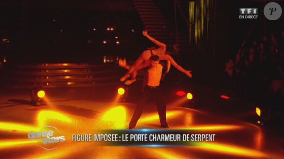 Tal et Yann-Alrick Mortreuil-Henry - Quatrième prime de "Danse avec les stars 4" sur TF1. Le 19 octobre 2013.