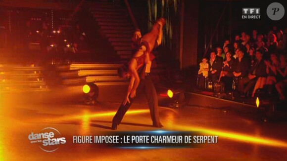 Tal et Yann-Alrick Mortreuil-Henry - Quatrième prime de "Danse avec les stars 4" sur TF1. Le 19 octobre 2013.