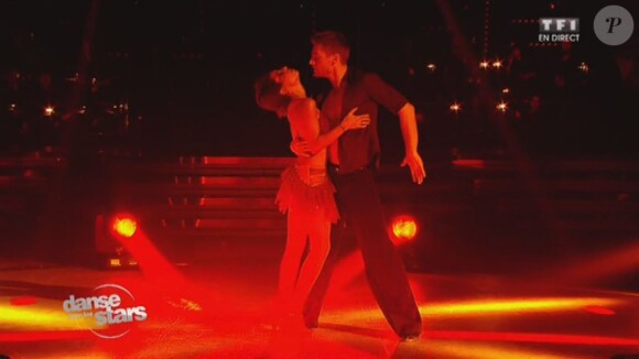 Tal et Yann-Alrick Mortreuil-Henry - Quatrième prime de "Danse avec les stars 4" sur TF1. Le 19 octobre 2013.