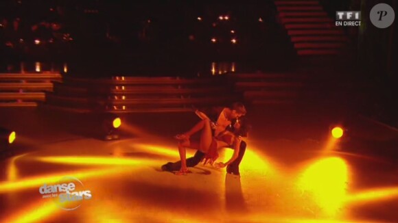 Tal et Yann-Alrick Mortreuil-Henry - Quatrième prime de "Danse avec les stars 4" sur TF1. Le 19 octobre 2013.