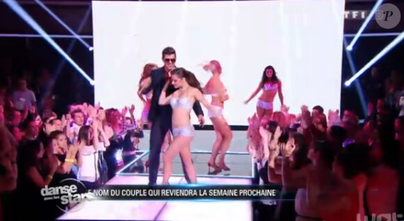 Robin Thicke - Quatrième prime de "Danse avec les stars 4" sur TF1. Le 19 octobre 2013.