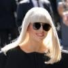 Lady Gaga arrive devant les studios de l'émission "Good Morning America" à New York, le 9 septembre 2013.