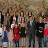 La princesse Letizia d'Espagne en audience le 21 octobre 2013 au Palais de la Zarzuela, à Madrid.