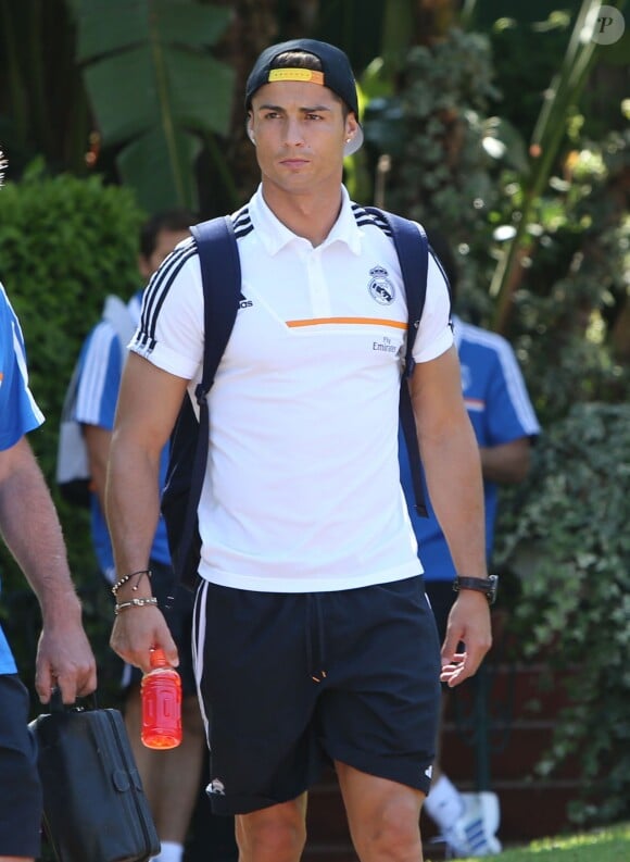 Cristiano Ronaldo à Beverly Hills, le 29 juillet 2013