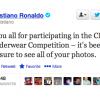 La petite phrase troublante supprimée depuis du compte Twitter de Cristiano Ronaldo