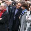 Le journaliste Eric Zemmour, aux obsèques du journaliste Philippe Cohen au Père Lachaise à Paris, le 25 octobre 2013.