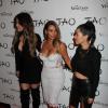 Kim Kardashian et Kanye West ont célébré les 33 ans de Kim en famille au TAO Nightclub à Las Vegas, le 25 octobre 2013. Kourtney Kardashian, Khloe Kardashian et Kris Jenner etaient présentes.